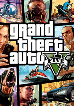 Grand Theft Auto V постер