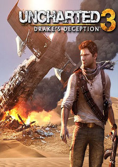 Uncharted 3: Drake's Deception постер