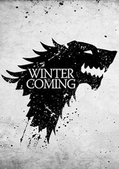 Game of Thrones Winter is Coming постер